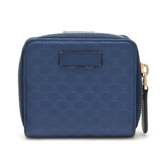 Gucci Leather Microguccissima Compact Wallet - Picture 1 of 9